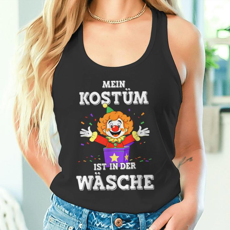 Mein Kostüm Ist In Der Wäsche Clown For Carnival Fancy Dress Tank Top