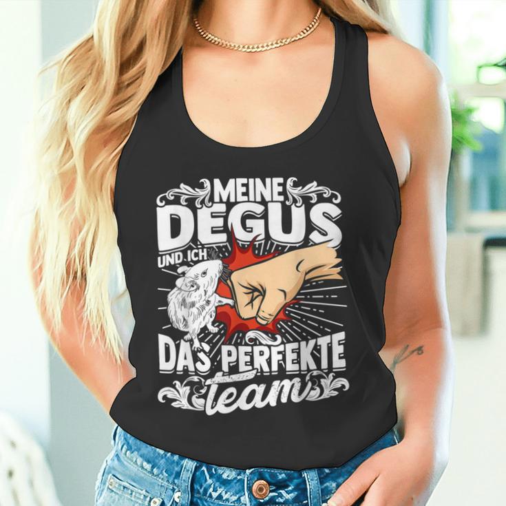 Meine Degus And Ich Das Perfekte Team Shrauchrat Degu Tank Top