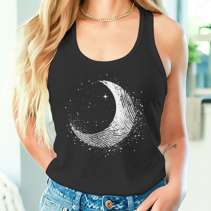 Moon Motif Half Moon Print Full Moon Mobile Phone Cover Tank Top