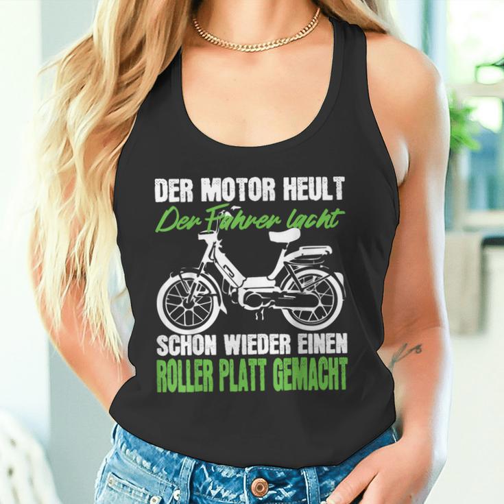 Moped Scooter Hercules intage Car S Tank Top