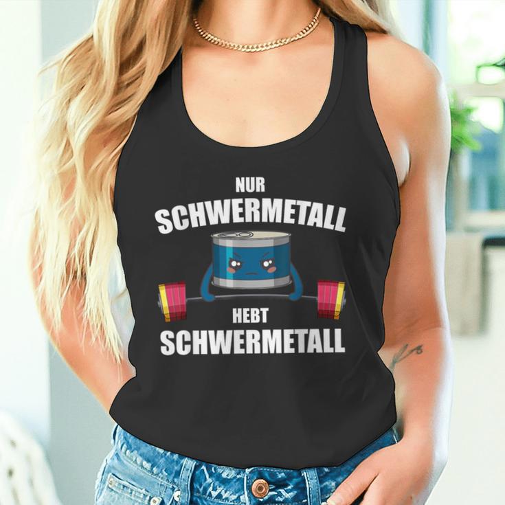 Nur Schwermetall Hebt Schwermetall Tank Top