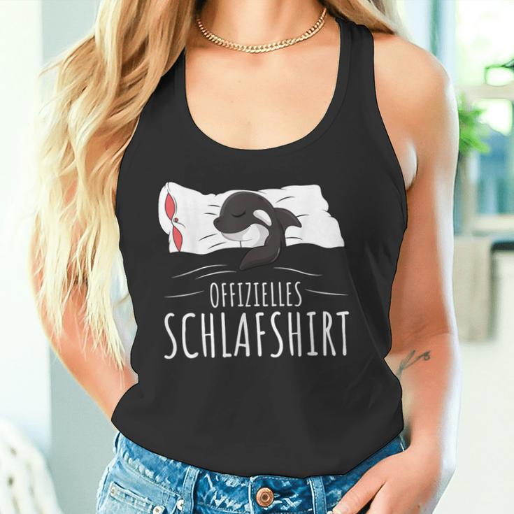 Official Orca Whale Sword Whale Killer Whale Tank Top