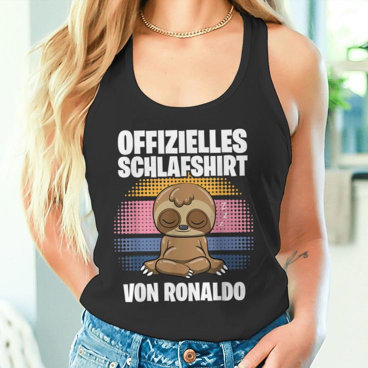 Official Ronaldo Sleep Personalised S Tank Top