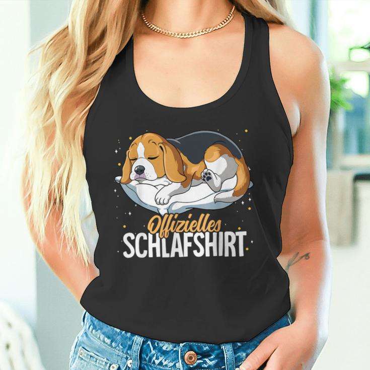 Official Sleep Beagle Tank Top