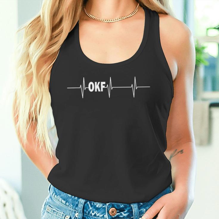 Okf Heartbeat Location Control Tank Top