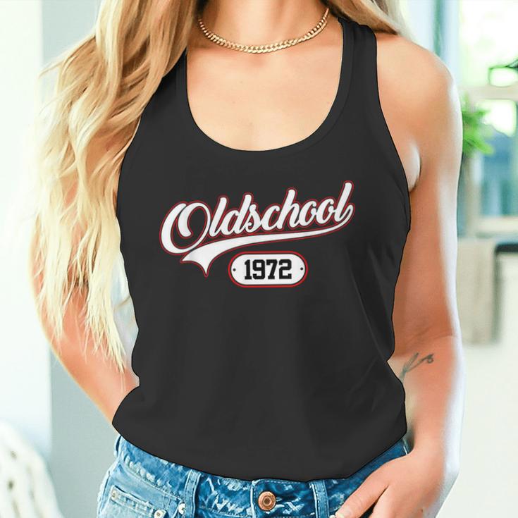 Oldschool 1972Intage Birthday S Tank Top