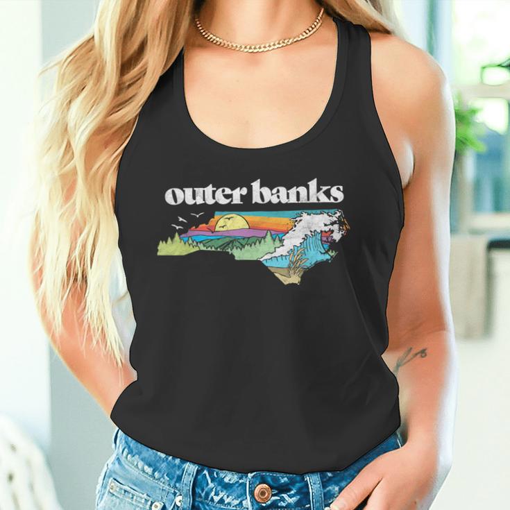 Outer Banks North Carolina Outdoors Retro Nature Tank Top