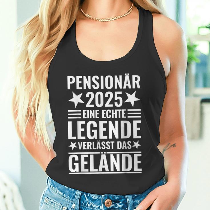 Pensionierung Legendeerlässt Das Gelände Pensionär 2025 Tank Top