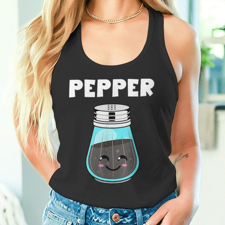 Pepper Costume Salt Pepper Matching Pair His Her Tank Top