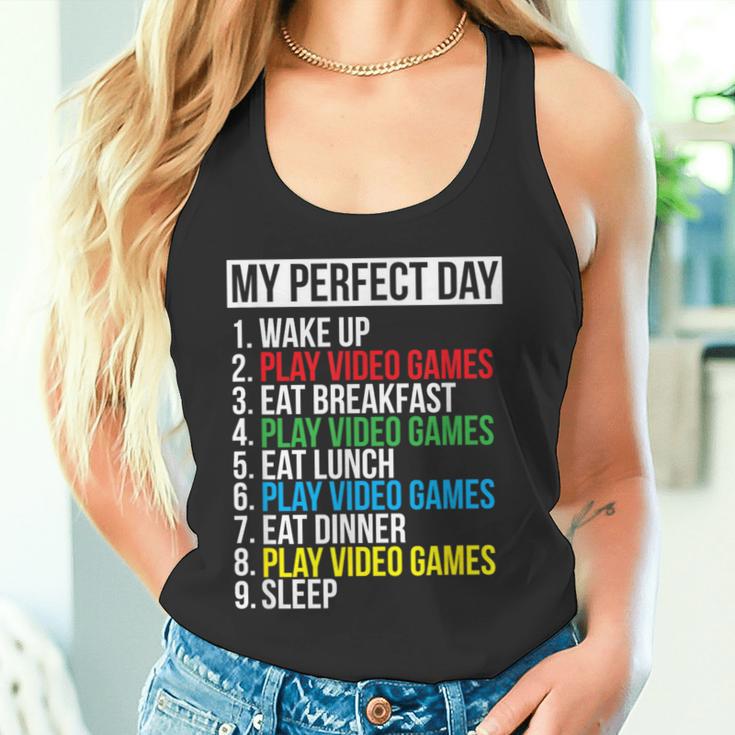 My Perfect Dayideo Games Cool Gamer Tank Top