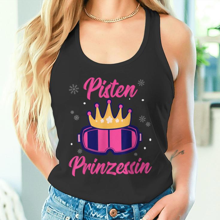 Pisten Prinzessin Skifahren Skiurlaub Snowboard Apres Ski Tank Top