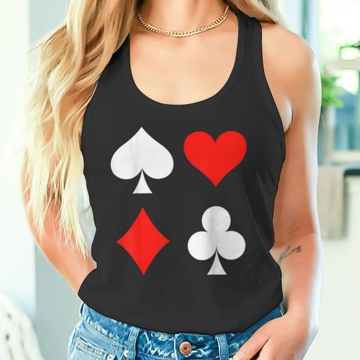 Playing Cards Skat Card Game Poker Costume Carnival Fancy Dress Tank Top