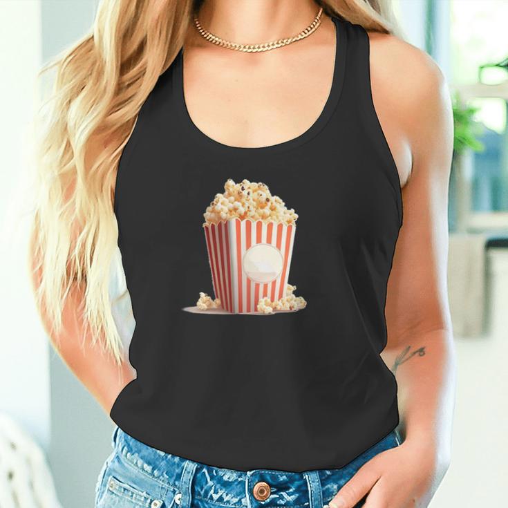 Popcorn Food For Cinema And Popcorn Machine Lovers Tank Top