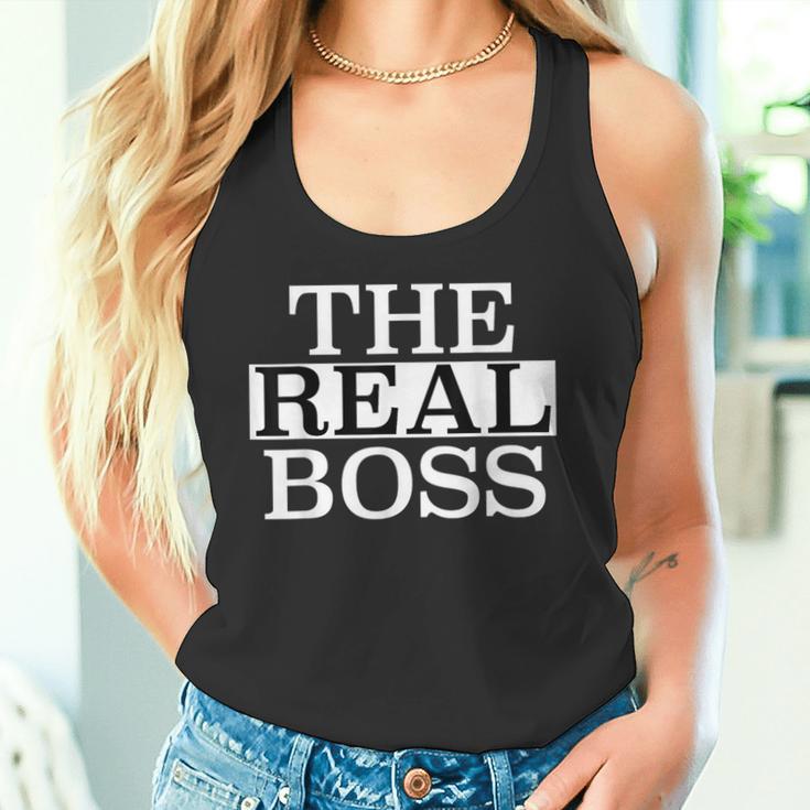 The Real Boss Tank Top