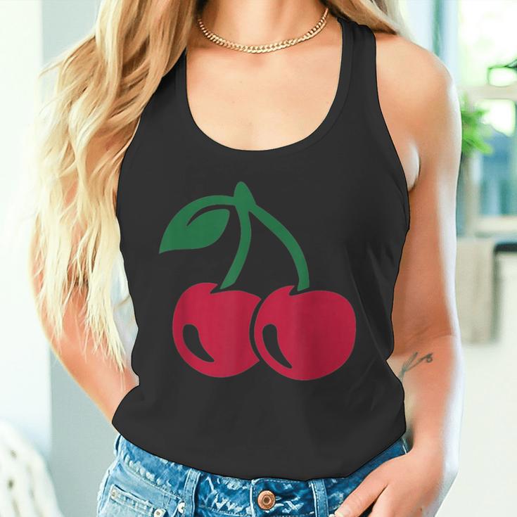 With Red Cherry Tank Top