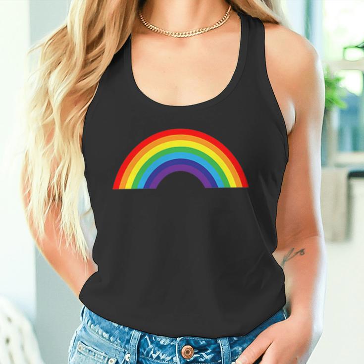 Regenbogen Mit Schönen Bunten Farben Retrointage Tank Top