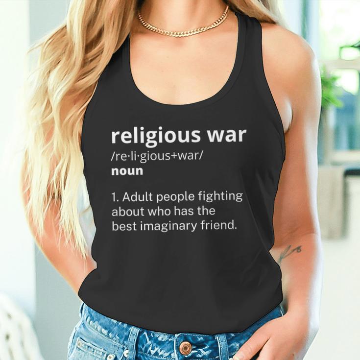 Religious War Noun Adult People Fighting About Who Has The Tank Top