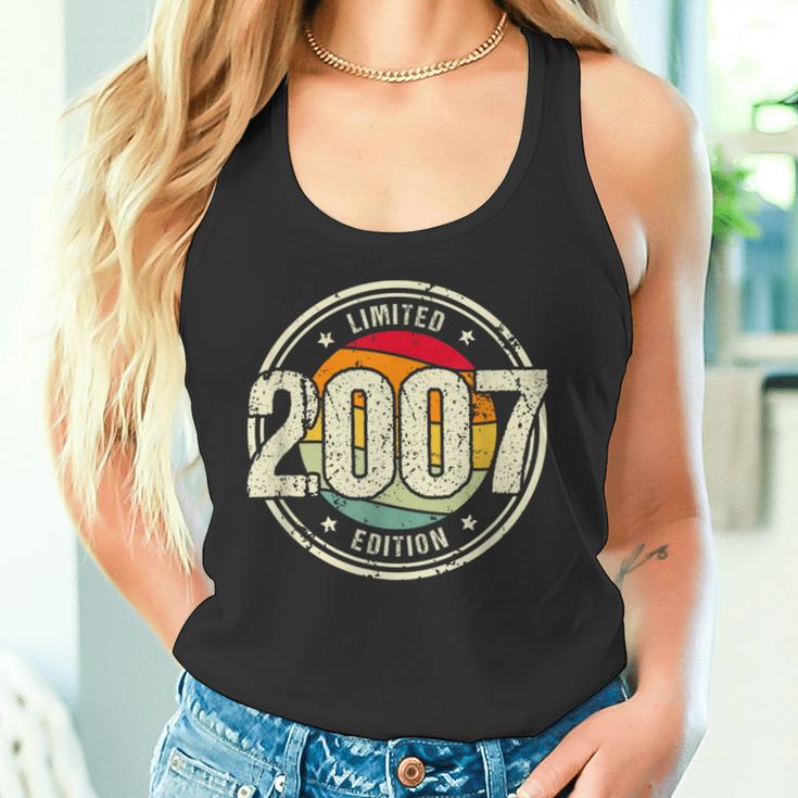 Retro 16 Yearsintage 2007 Limited Edition 16Th Birthday Tank Top