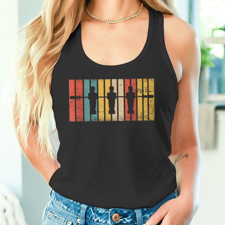 Retro Table Football Tables -Intage Table Football Wuzzler Tank Top