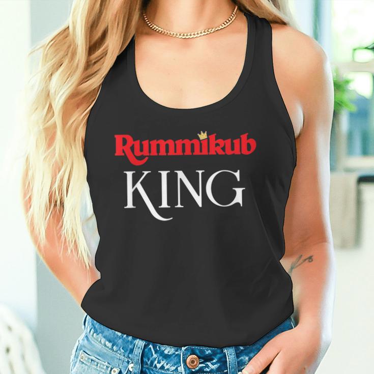 Rummikub King Logo With Royal Crown Tank Top