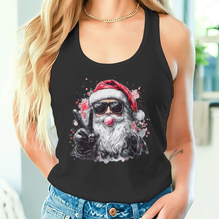 Santa Claus Christmas Fun Christmas Tank Top