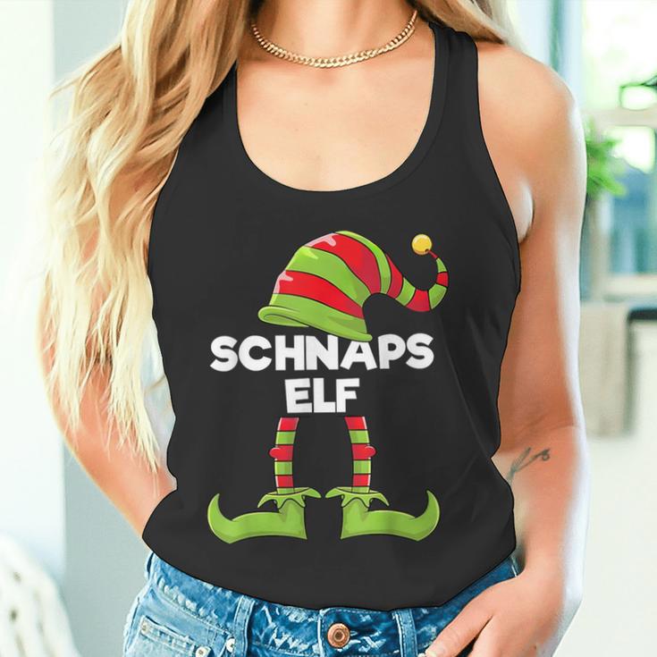 Schnapps Elf Outfit Christmas Family Elf Christmas Tank Top