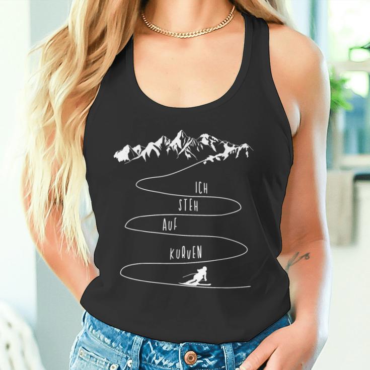 Skifahren Apres Ski Lustiger Spruch Geschenk Hobby Skifahrer Tank Top