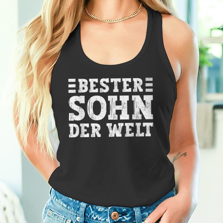 Sohnon Eltern Für Den Besten Sohn Der Welt German Langu Tank Top