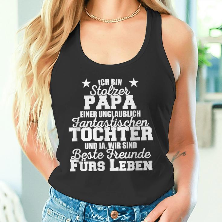 Stolzer Papa Einer Incredibly Fantastic Tochter Father Tank Top