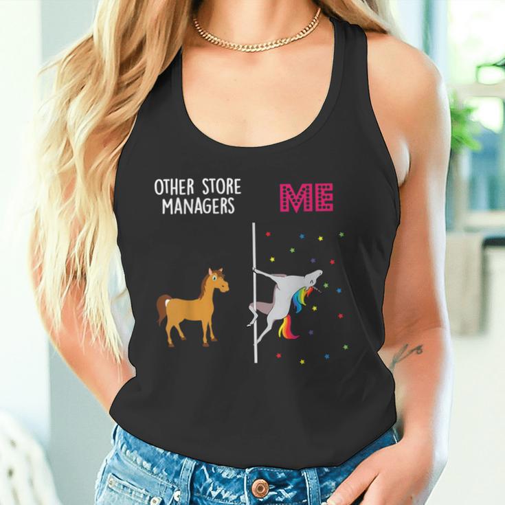 Store Manager Unicorn Others You Tank Top