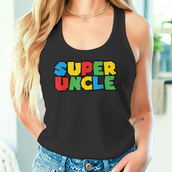 Superhero Uncle From Nephew Or Niece Super Uncle Tank Top