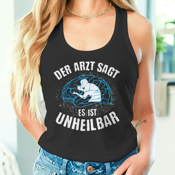 Table Tennis Doctor Says Unheilbar Cool Ping Pong Tank Top