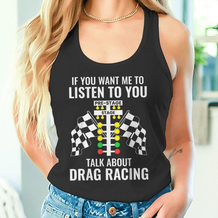 Talk About Dragracing Dragracing Tank Top