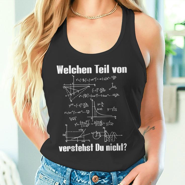 Which Teilon Maths Understand Du Nicht Maths S Tank Top