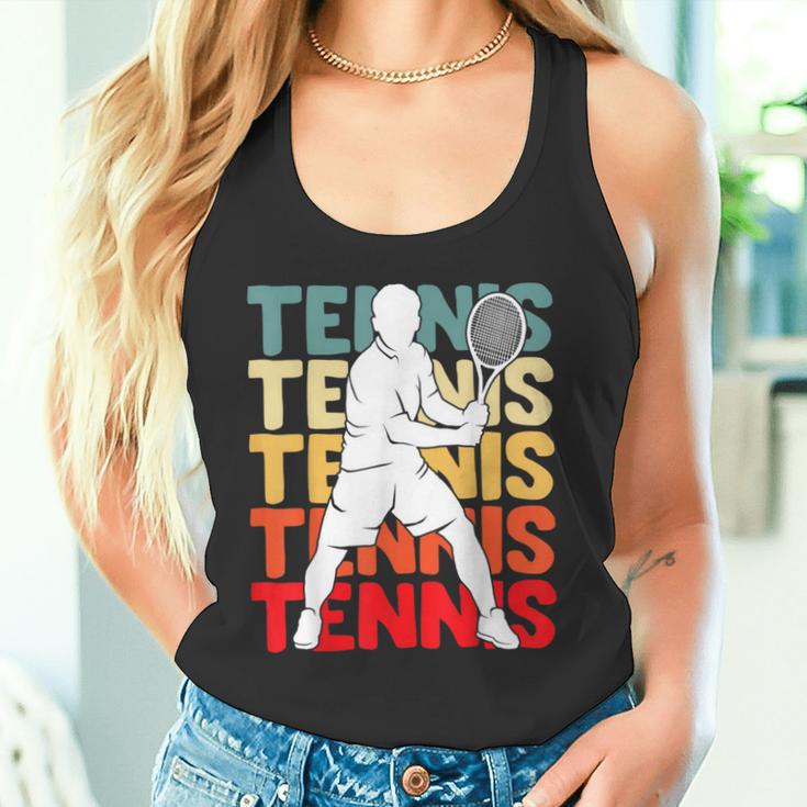 Tennis Tennis Player Boys Children Tank Top