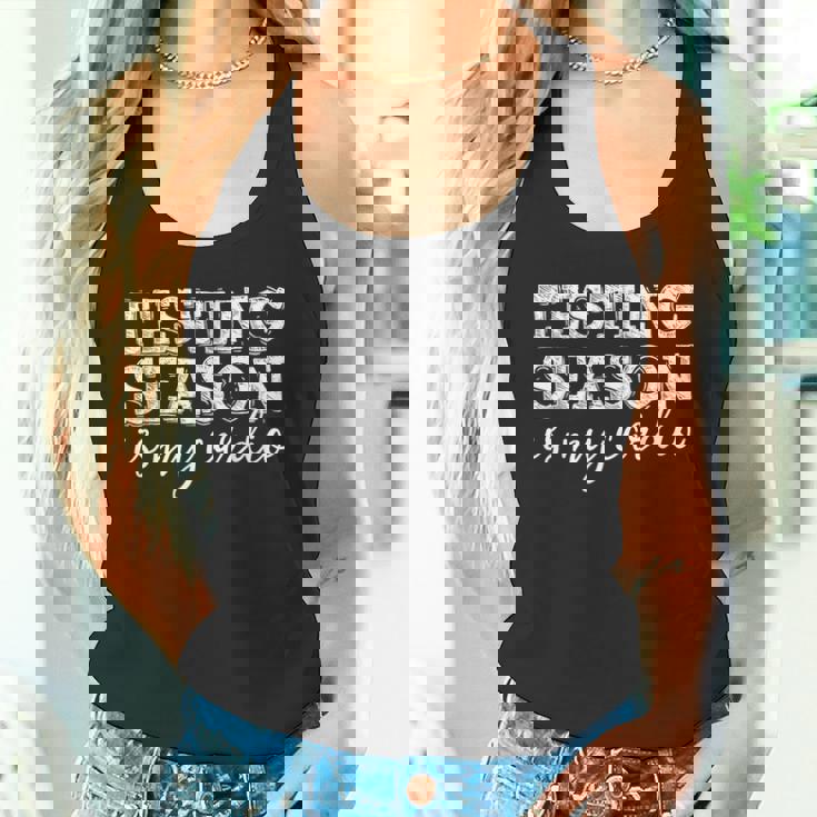 Testing Season Is My Cardio Teacher Principal Fitness Tank Top