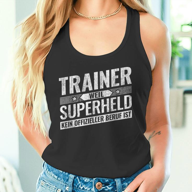 Top Trainer Hero Training Football Trainer Tank Top