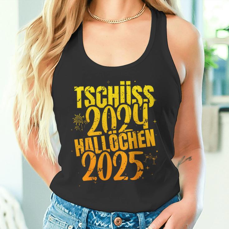 Tschüss 2024 Hallöchen 2025 New Year's Eve New Year Holidays Tank Top