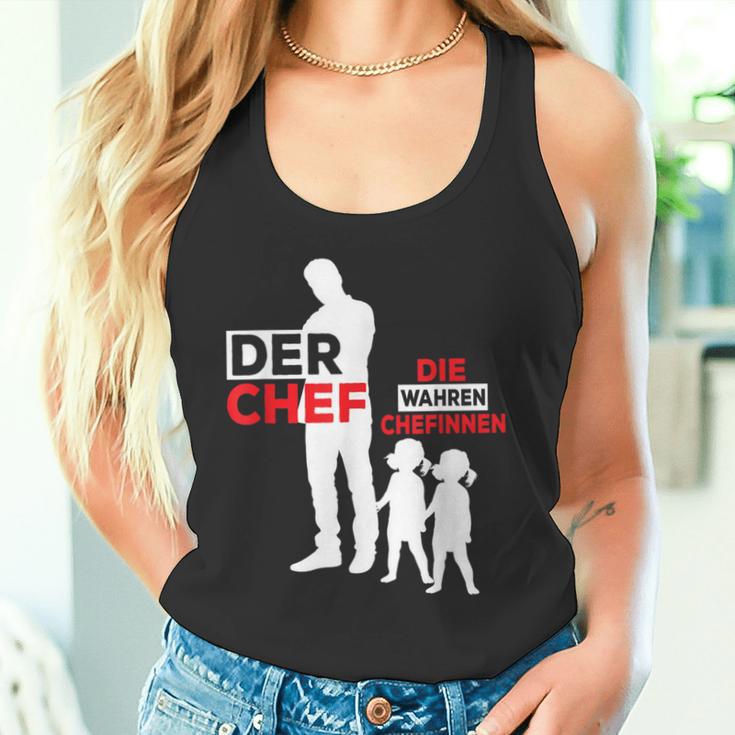 Twin Papa Der Chef Gemini Papa Tank Top