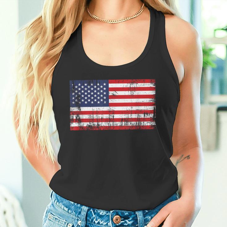 Usa Flag American Flag Us Football Fan Tank Top