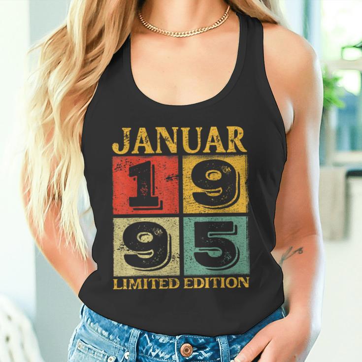 Vintage January 1995 28Th Birthday Tank Top