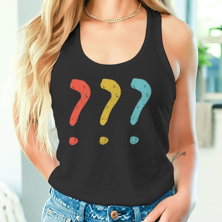 Vintage Question Mark Tank Top