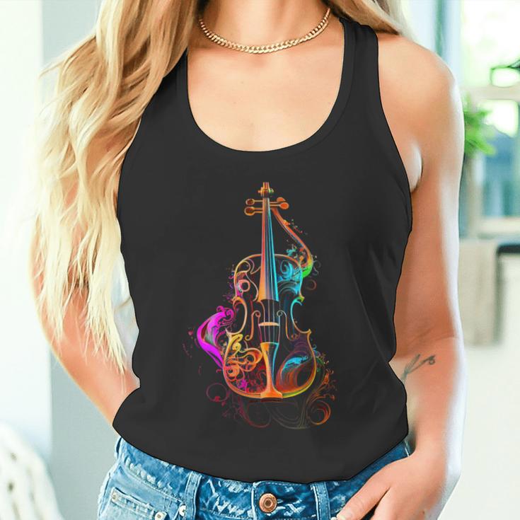 Violin Colourfuliolin Foriolinists Tank Top