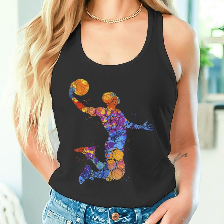 Young Basketball Graphic Player Tank Top