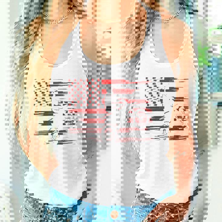 American Flag Dirt Bike Apparel Dirt Bike Motocross Tank Top