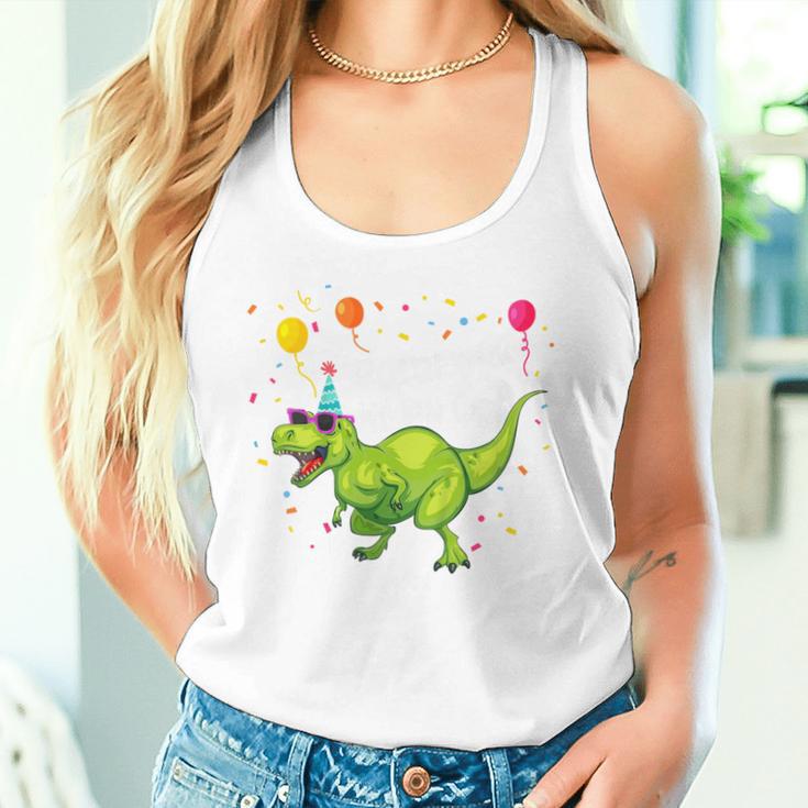 Children's Geburtstags 6 Jahre Junge Dinosaurier Dino Ich Bin 6 Tank Top