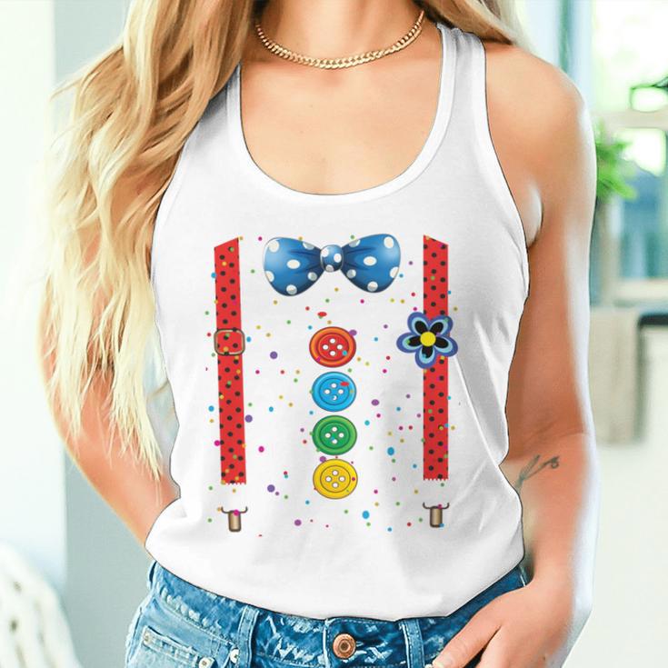 Clown Carnival Costume Clown Costume Clown Fancy Dress Confetti Tank Top