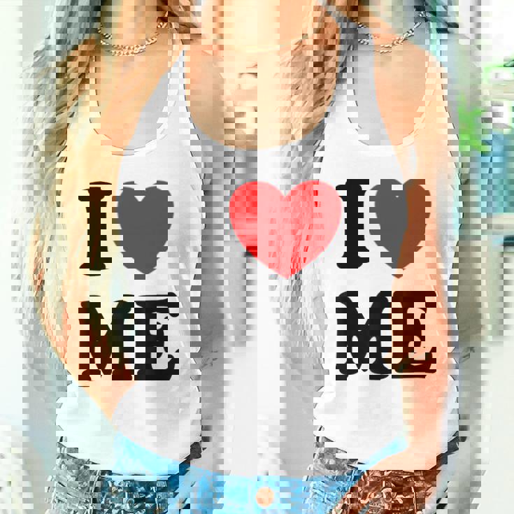 Con Texto En Inglés I Love Me I Love Me Myself And I Camiseta sin mangas