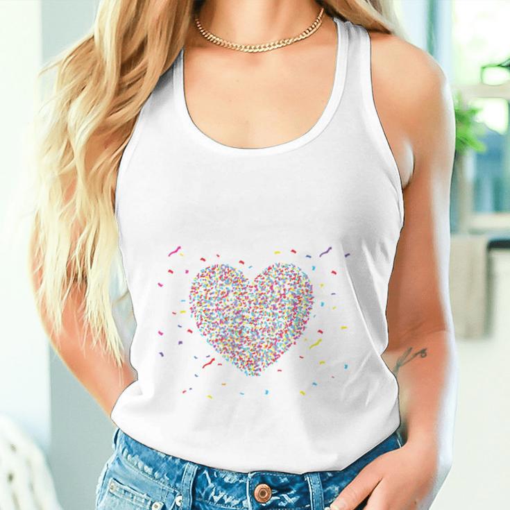 Confetti In The Heart Fancy Dress Carnival Confetti Costume Outfit Tank Top