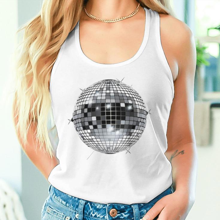 Discoballintage Retro House Disco Ball Cool Party Tank Top